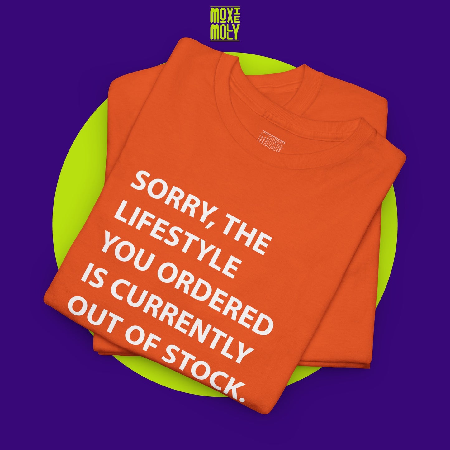 Sorry, The Lifestyle You Ordered Is Currently Out Of Stock Tee