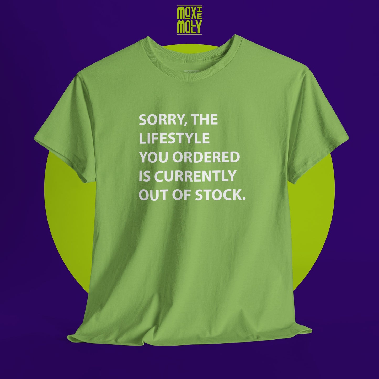 Sorry, The Lifestyle You Ordered Is Currently Out Of Stock Tee