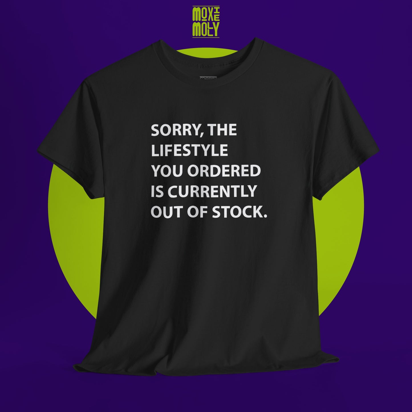 Sorry, The Lifestyle You Ordered Is Currently Out Of Stock Tee