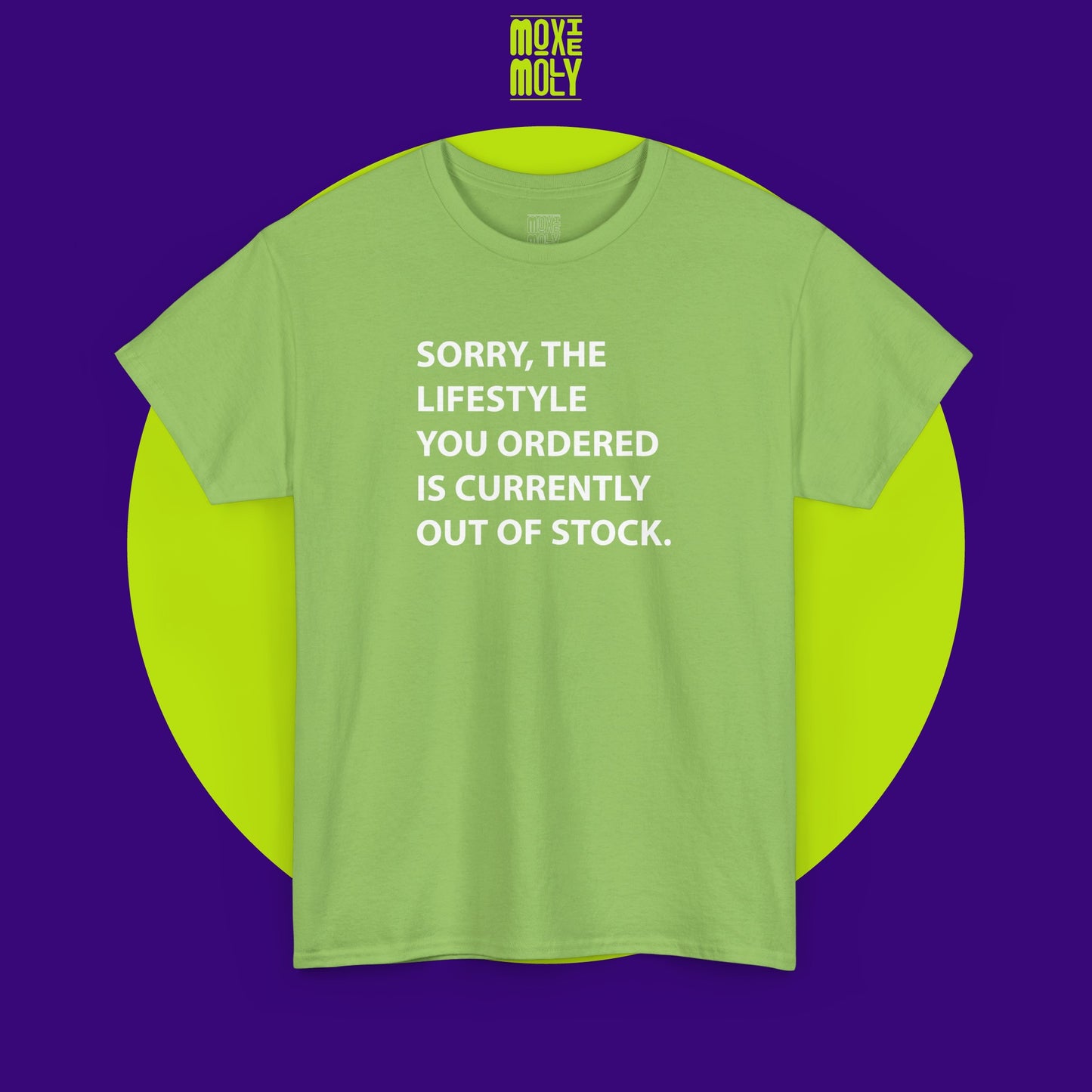 Sorry, The Lifestyle You Ordered Is Currently Out Of Stock Tee