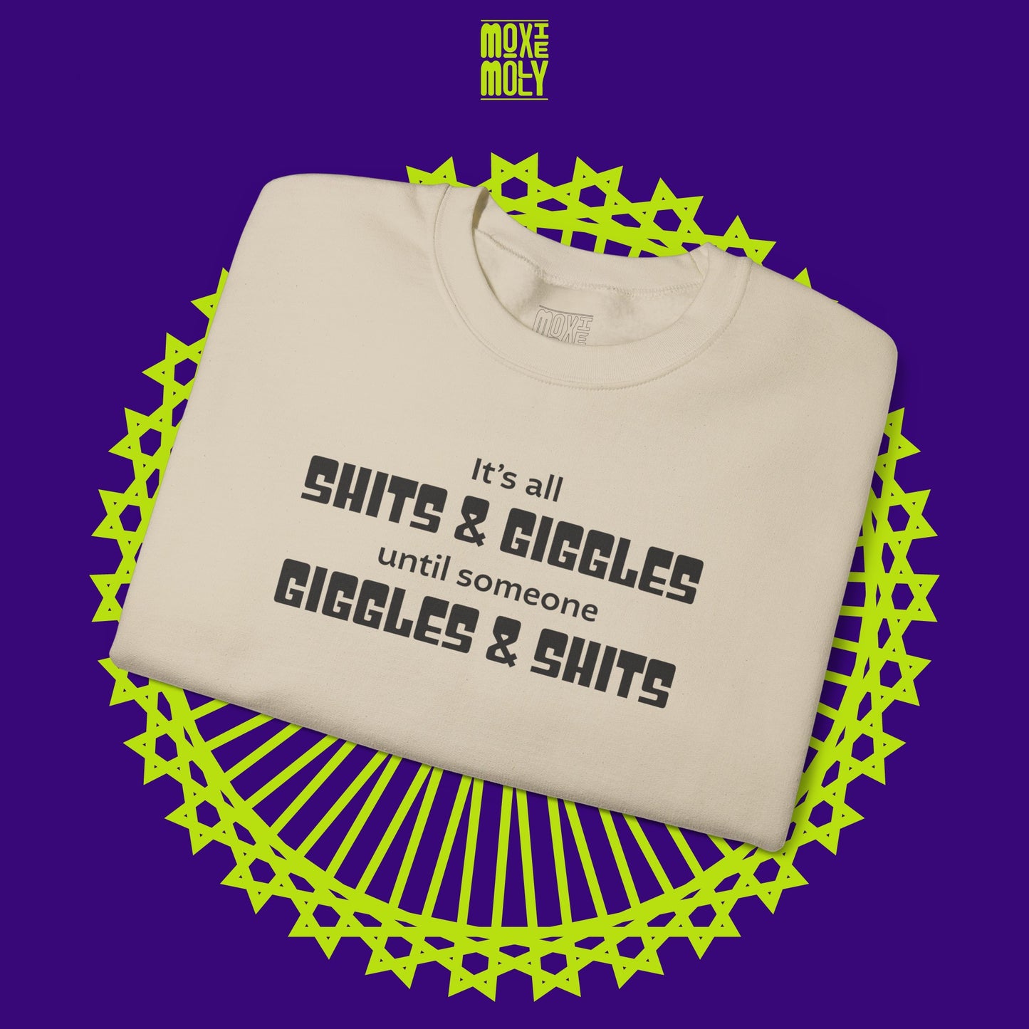 It's All Shits Giggles Until Someone Giggles Shits Sweatshirt