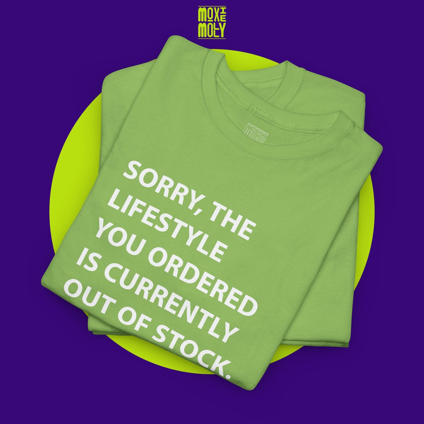 Sorry, The Lifestyle You Ordered Is Currently Out Of Stock Tee