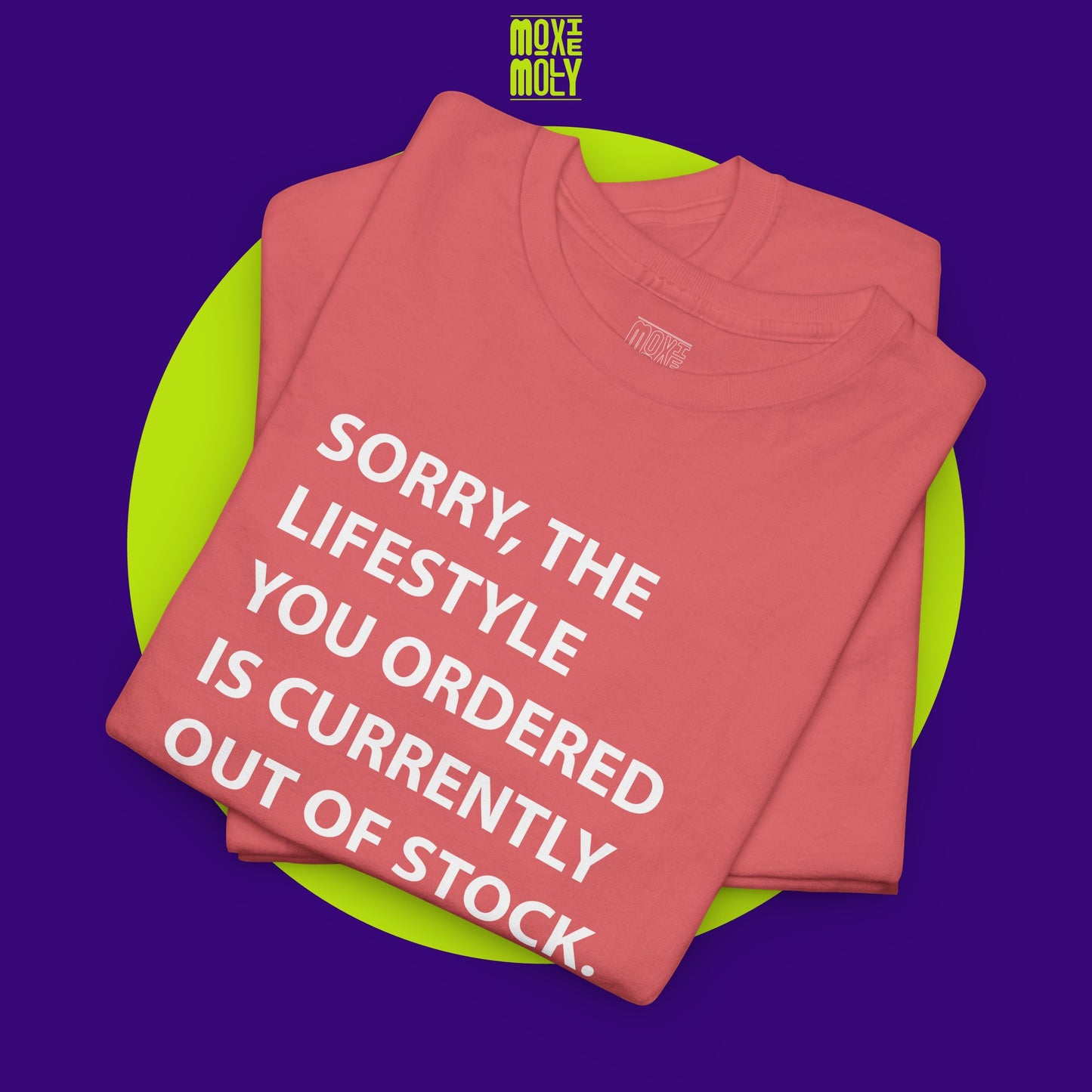 Sorry, The Lifestyle You Ordered Is Currently Out Of Stock Tee