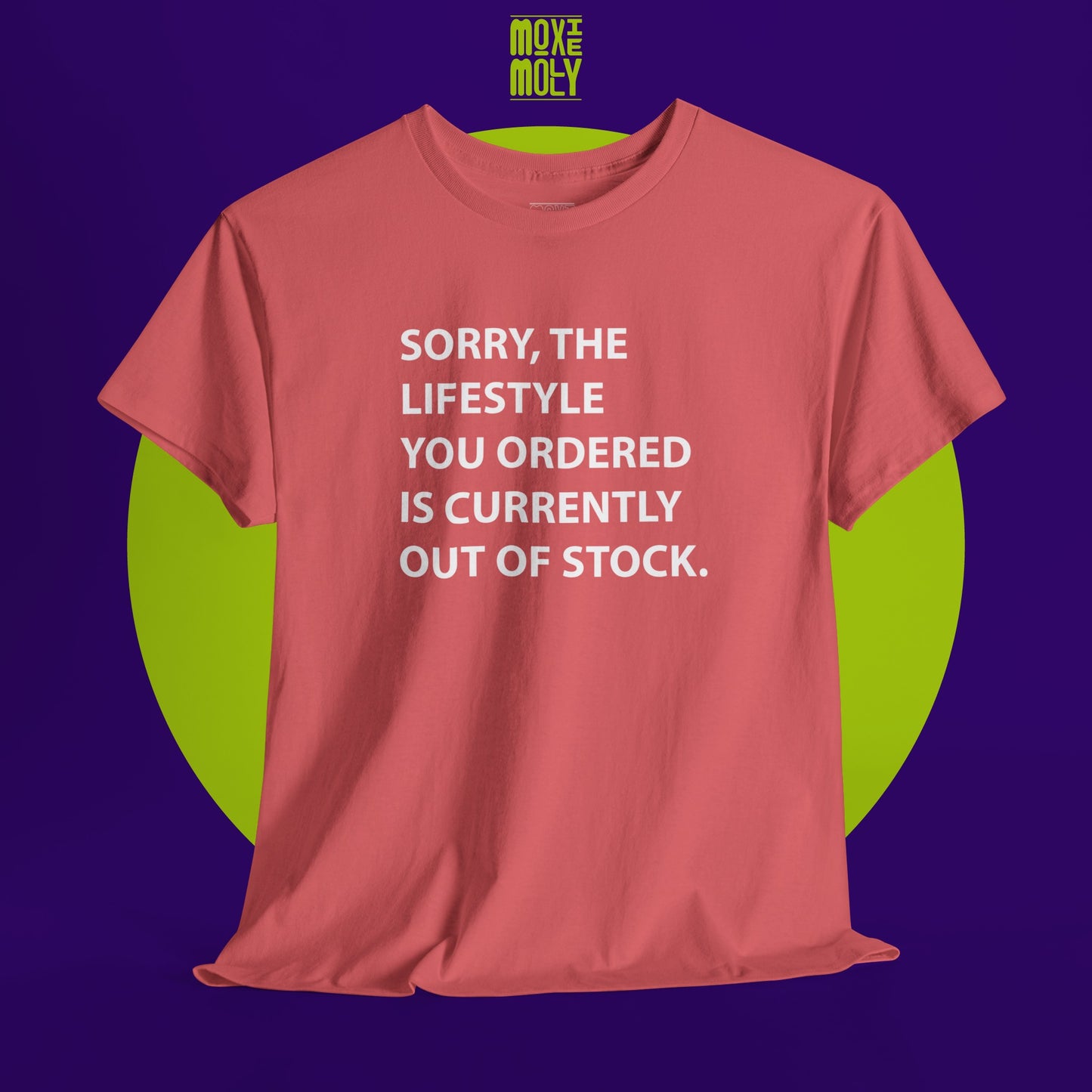 Sorry, The Lifestyle You Ordered Is Currently Out Of Stock Tee