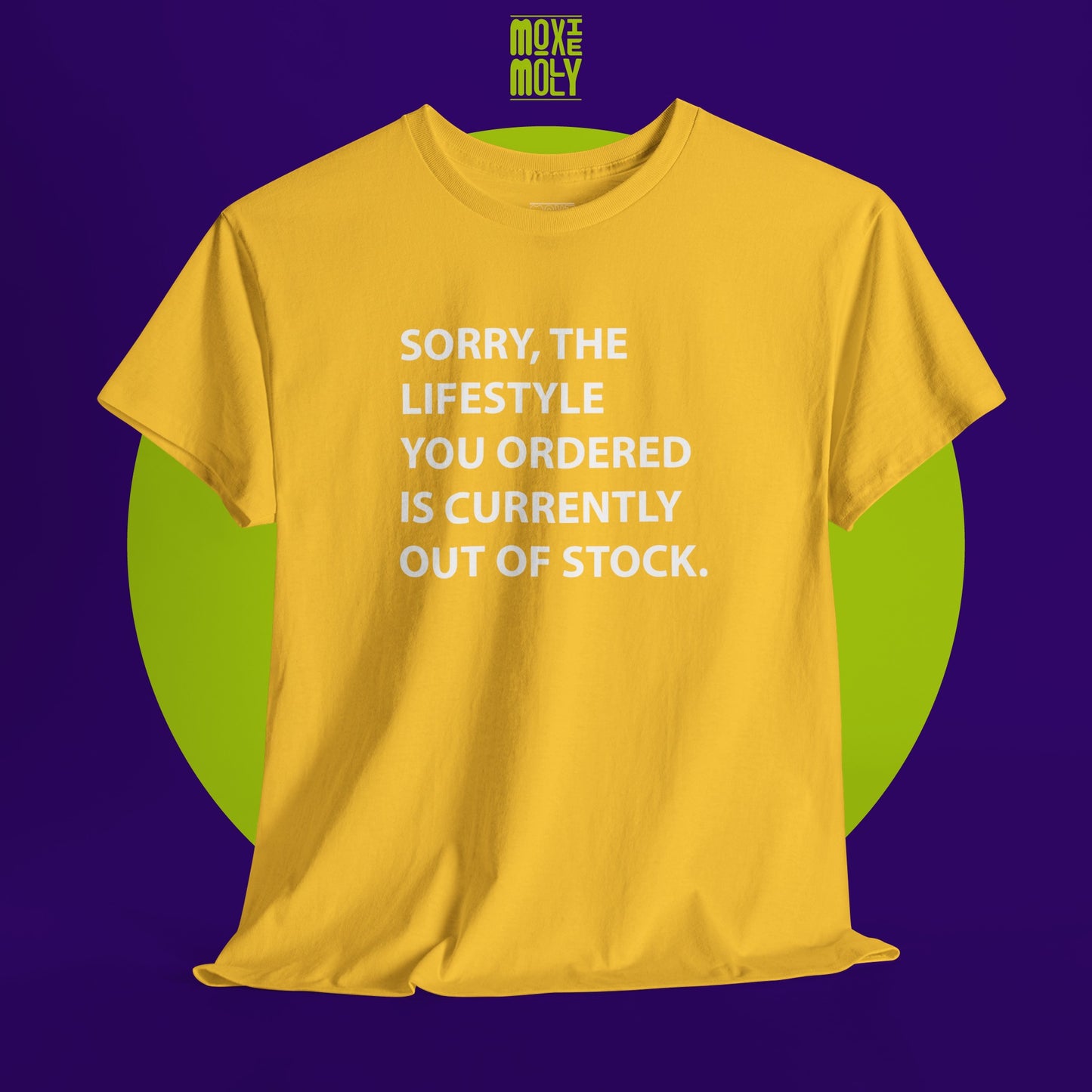 Sorry, The Lifestyle You Ordered Is Currently Out Of Stock Tee