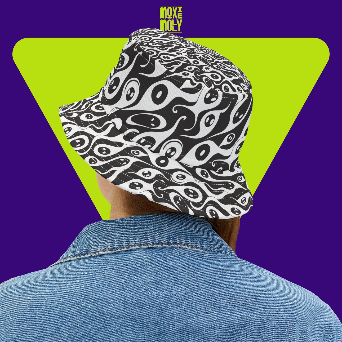 Alien Abstract Bucket Hat