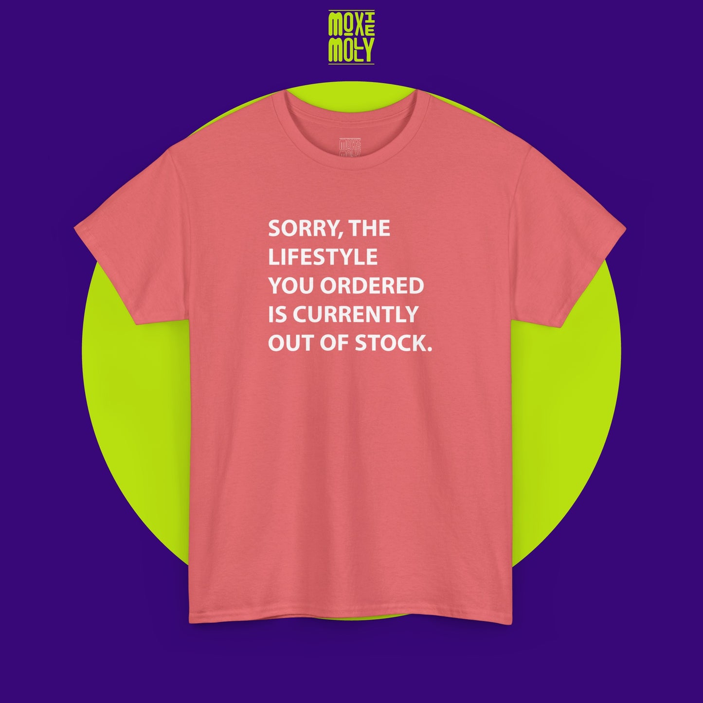 Sorry, The Lifestyle You Ordered Is Currently Out Of Stock Tee