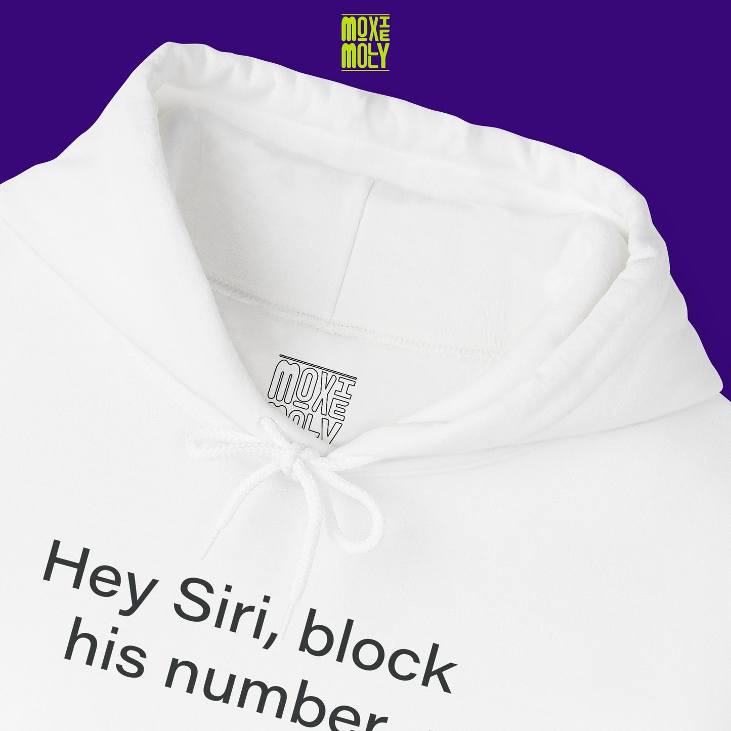 Hey Siri, Block his Number Hoodie