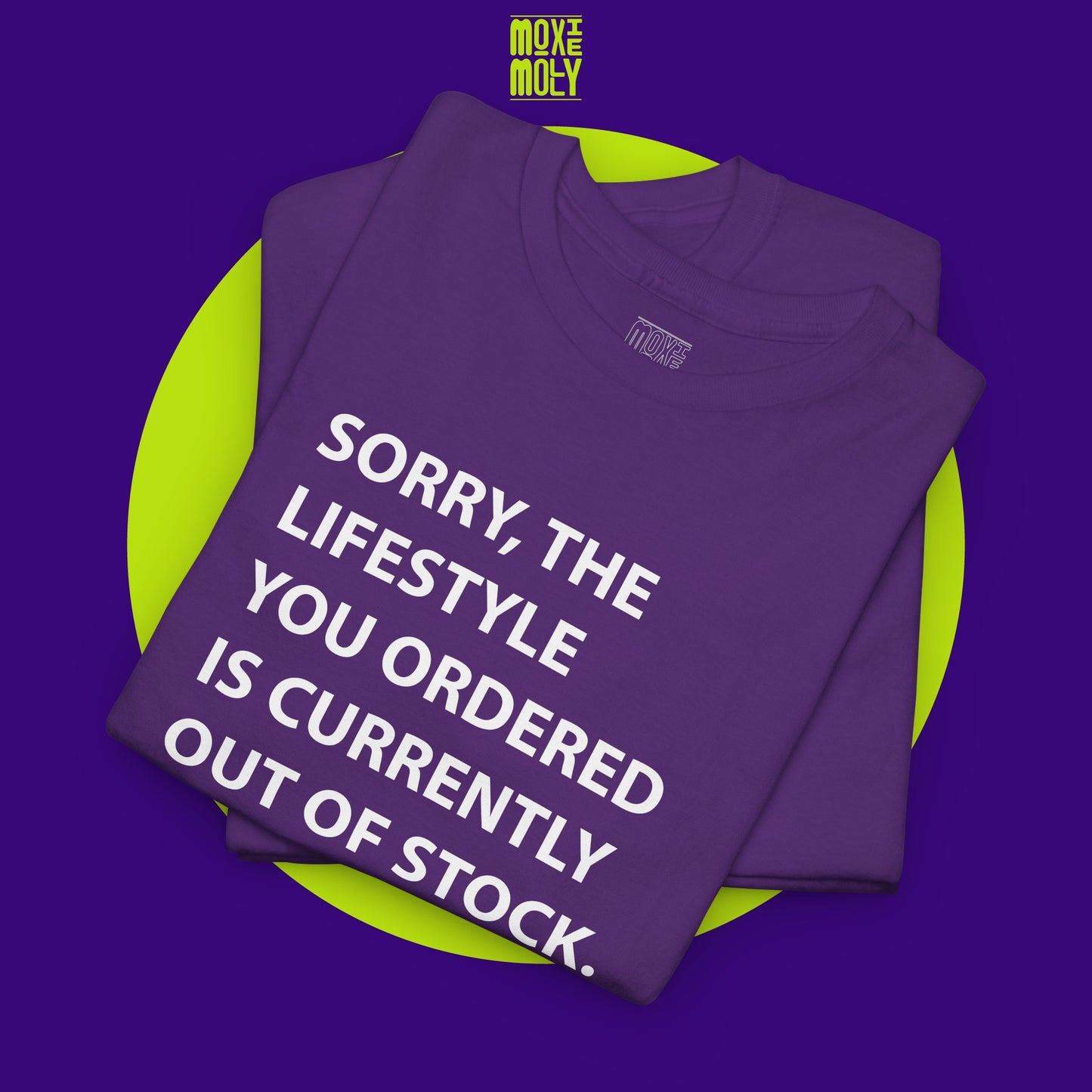 Sorry, The Lifestyle You Ordered Is Currently Out Of Stock Tee