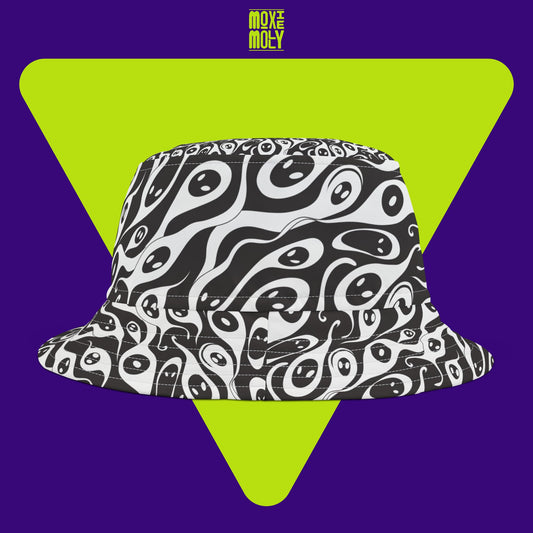 Alien Abstract Bucket Hat